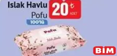 POFU ISLAK HAVLU 100'LÜ
